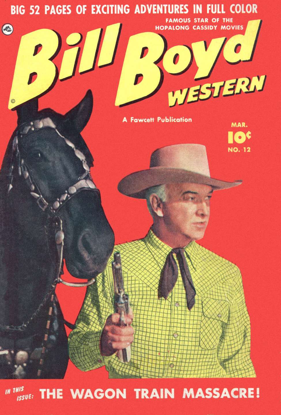 Comic Book Cover For Bill Boyd Western 12 - Version 2