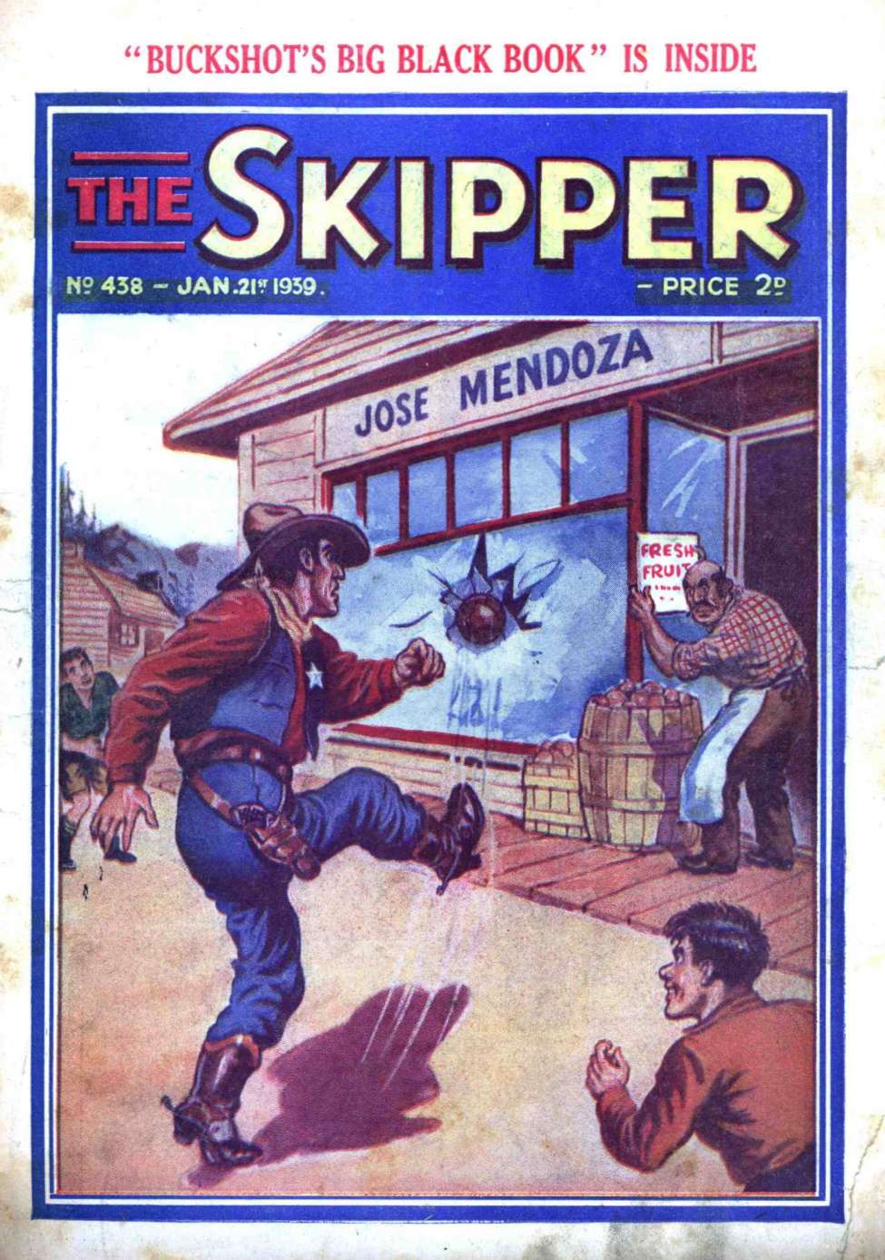 Comic Book Cover For The Skipper 438