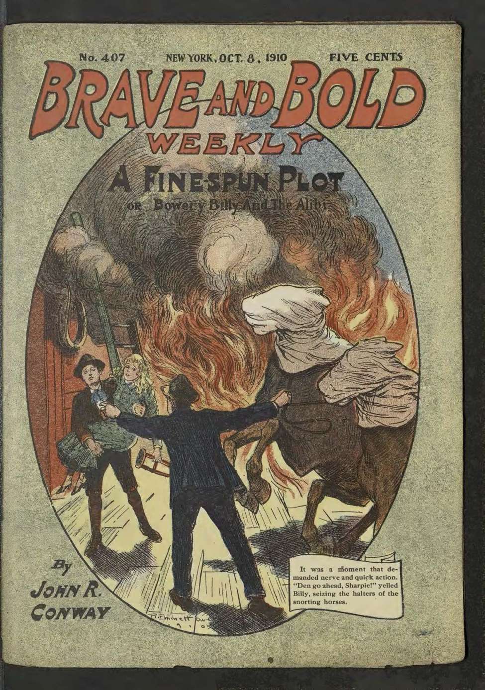 Book Cover For Brave and Bold 407 - A Finespun Plot