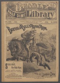 Large Thumbnail For Beadle's Half Dime Library 968 - Buffalo Bill's Rush-Ride