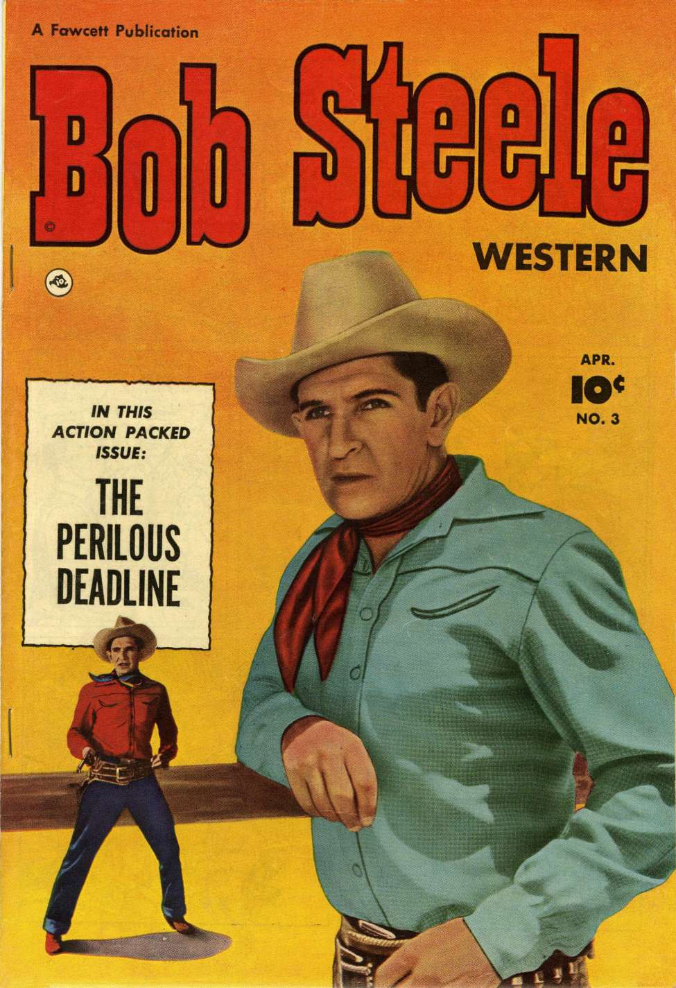 Book Cover For Bob Steele Western 3