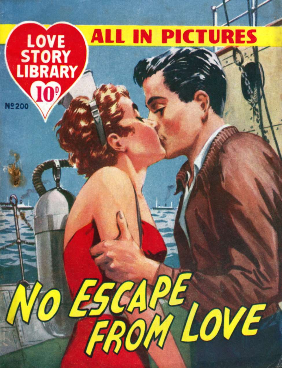 Book Cover For Love Story Picture Library 200 - No Escape from Love
