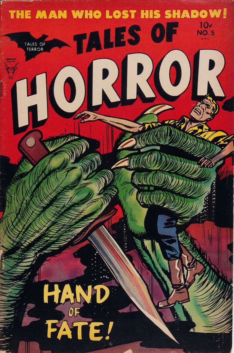 Comic Book Cover For Tales of Horror 5 - Version 2