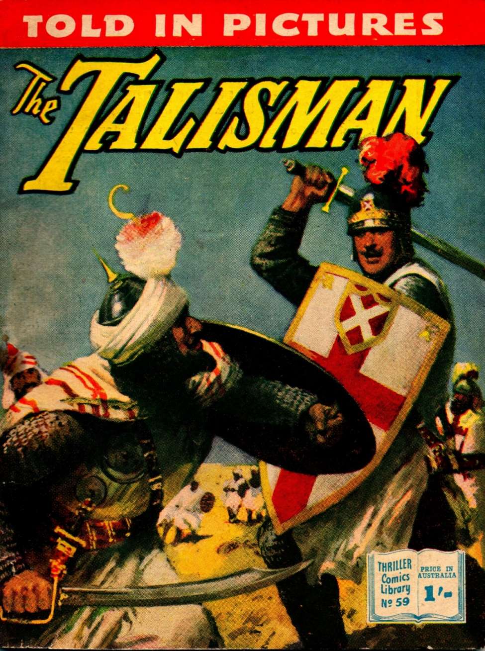 Book Cover For Thriller Comics Library 59 - The Talisman