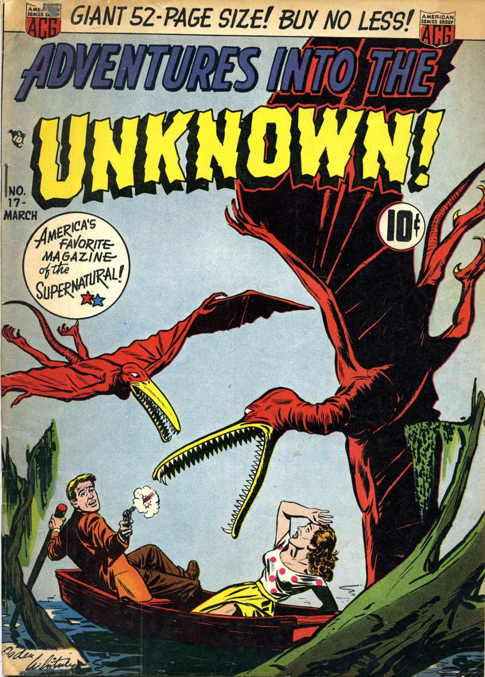 Book Cover For Adventures into the Unknown 17