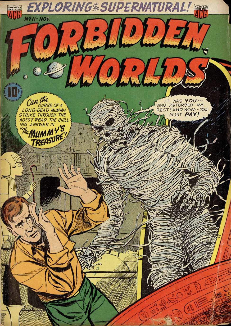Comic Book Cover For Forbidden Worlds 11
