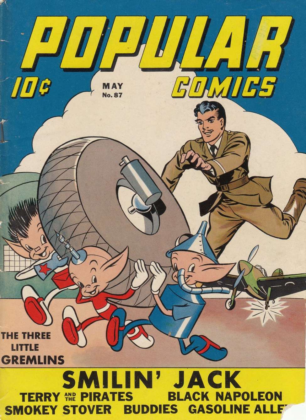 Book Cover For Popular Comics 87