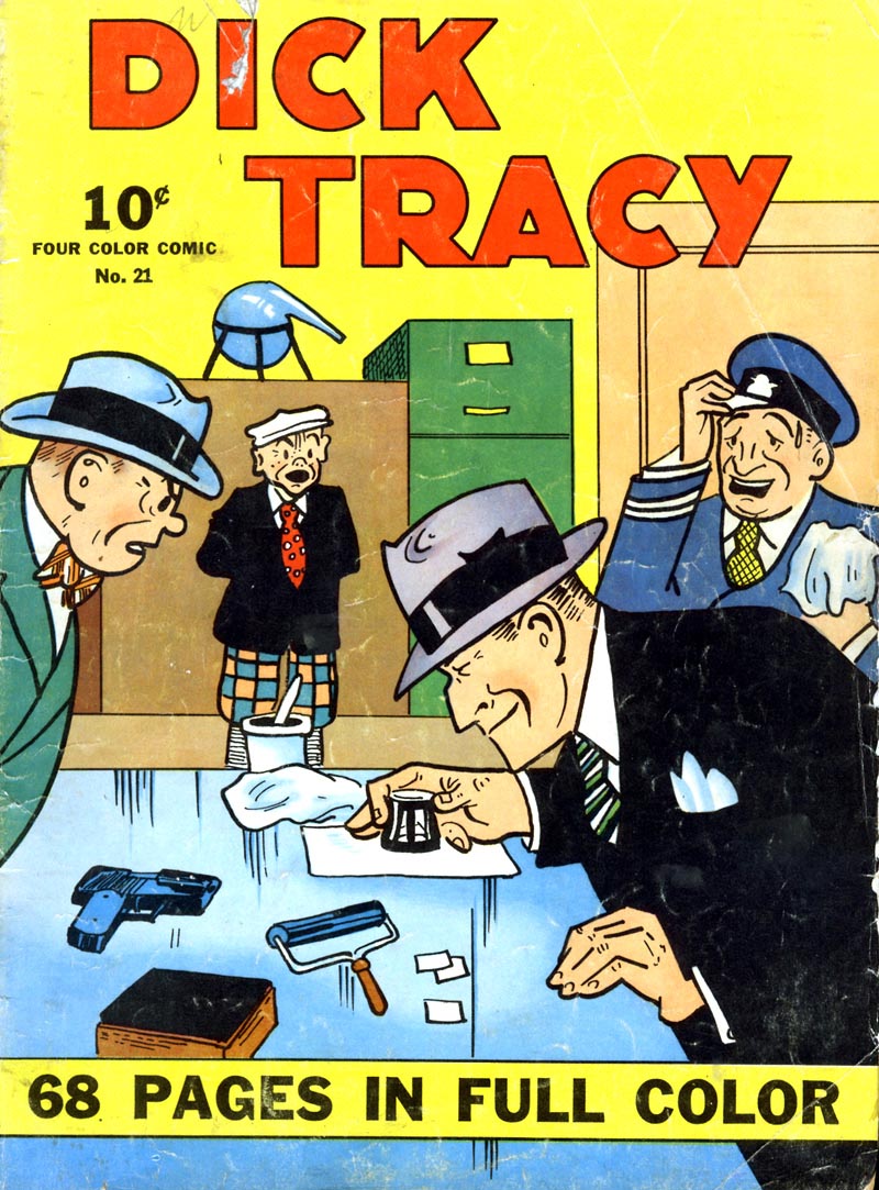 Comic Book Cover For 21 - Dick Tracy