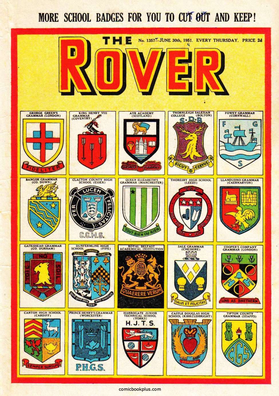Book Cover For The Rover 1357