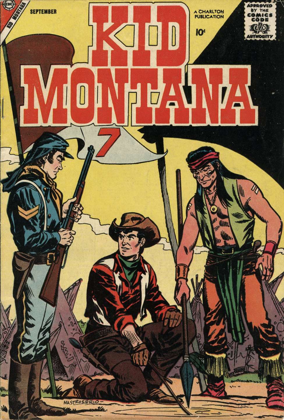 Comic Book Cover For Kid Montana 14