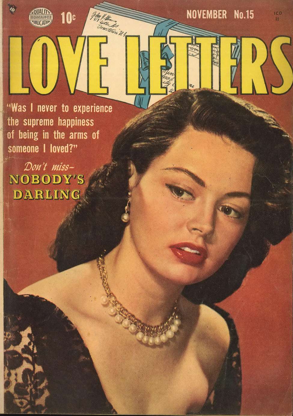 Comic Book Cover For Love Letters 15