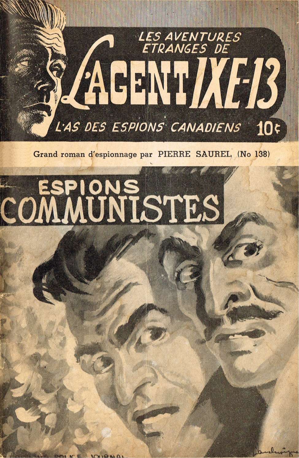 Comic Book Cover For L'Agent IXE-13 v2 138 - Espions communistes
