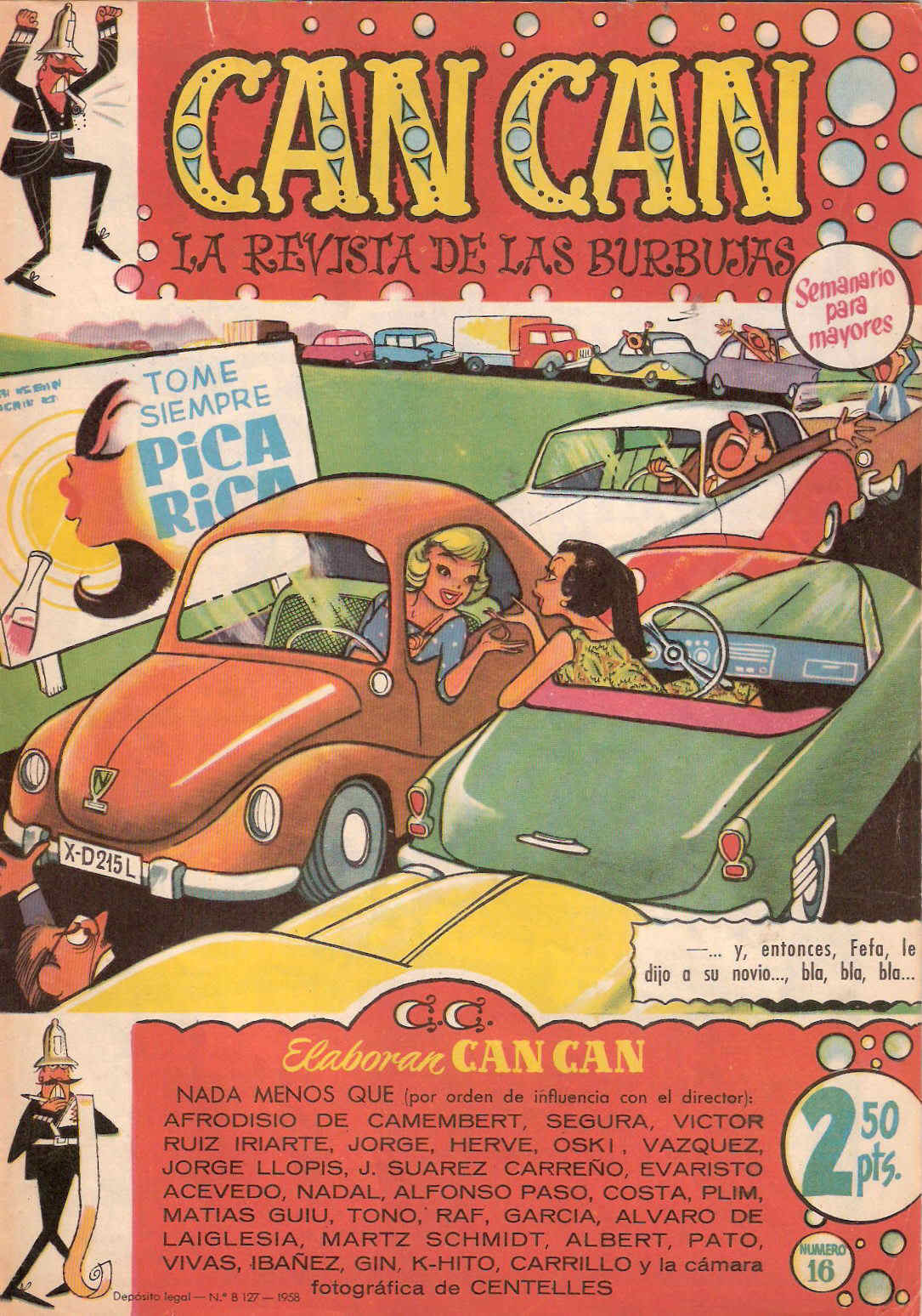 Comic Book Cover For Can Can 16