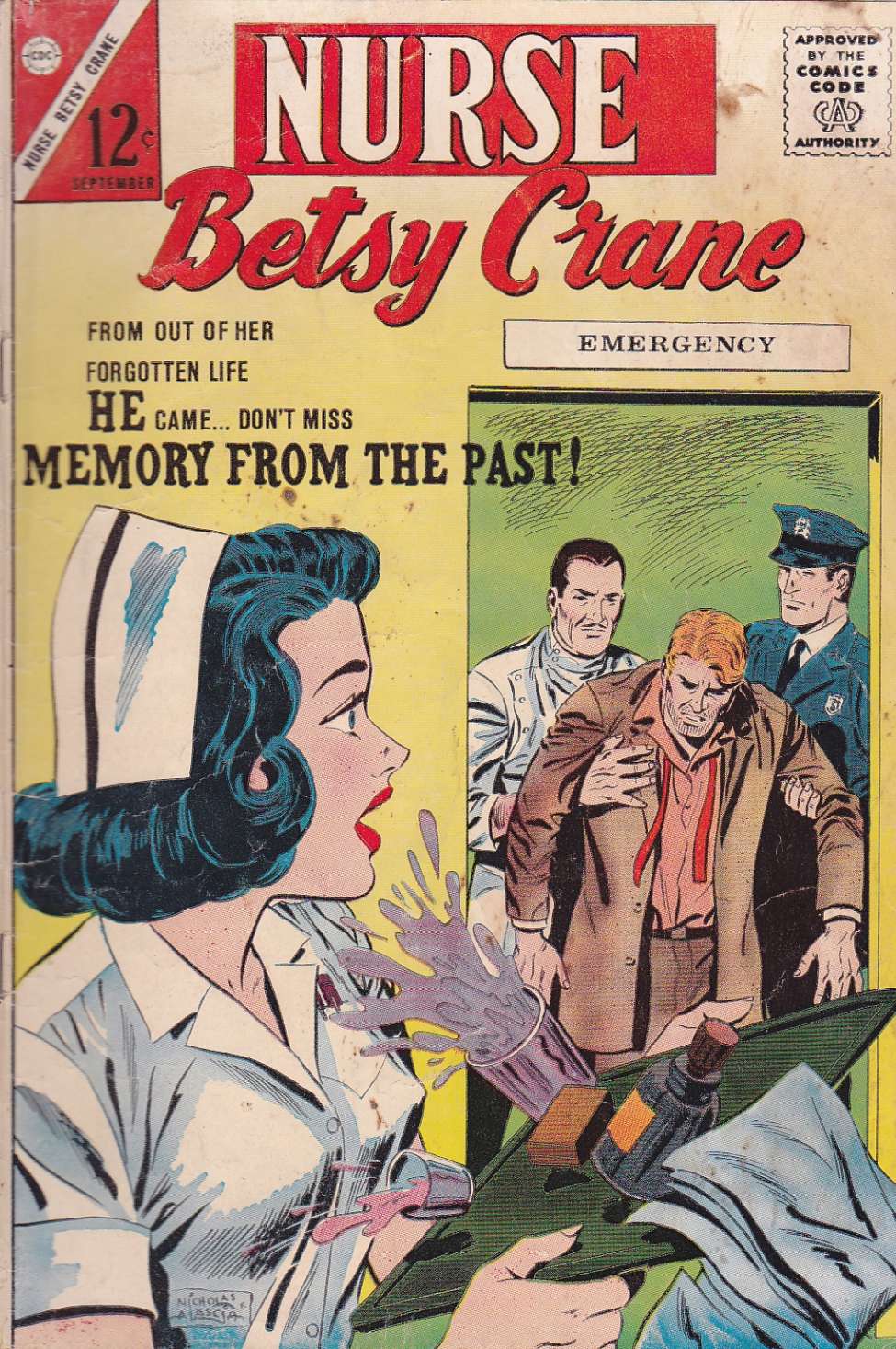 Comic Book Cover For Nurse Betsy Crane 24