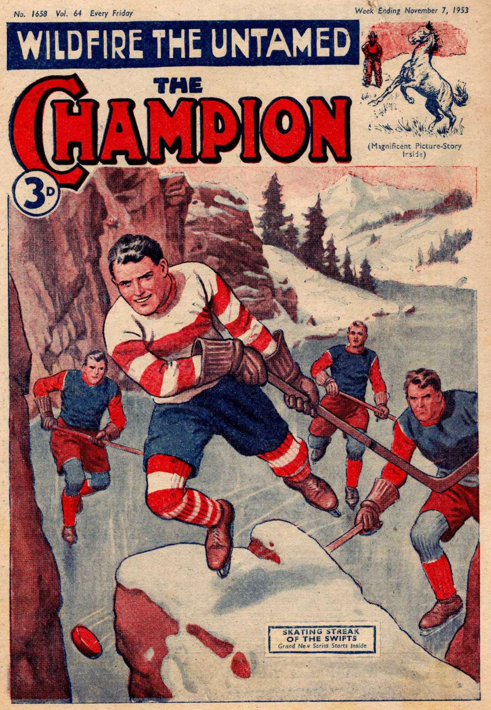 Comic Book Cover For The Champion 1658