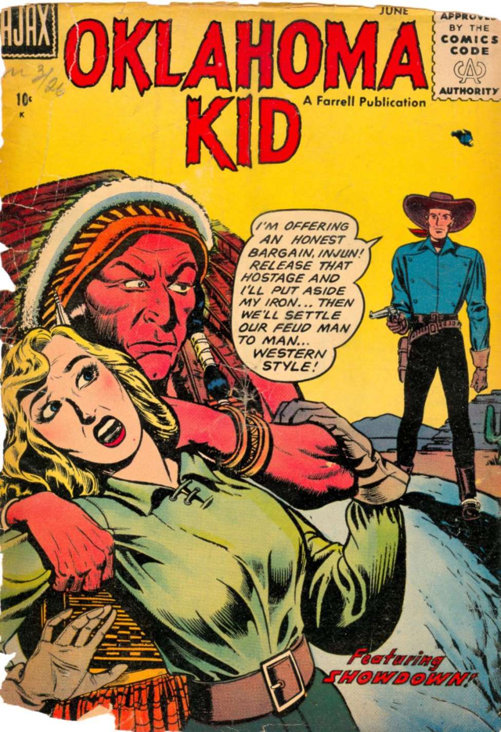 Comic Book Cover For Oklahoma Kid 1