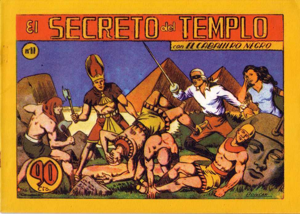 Book Cover For El Caballero Negro 11 - El secreto del templo