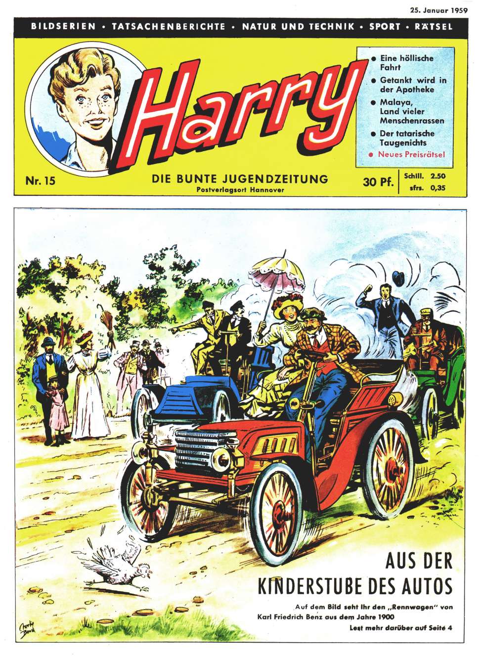 Book Cover For Harry, die bunte Jugendzeitung 15
