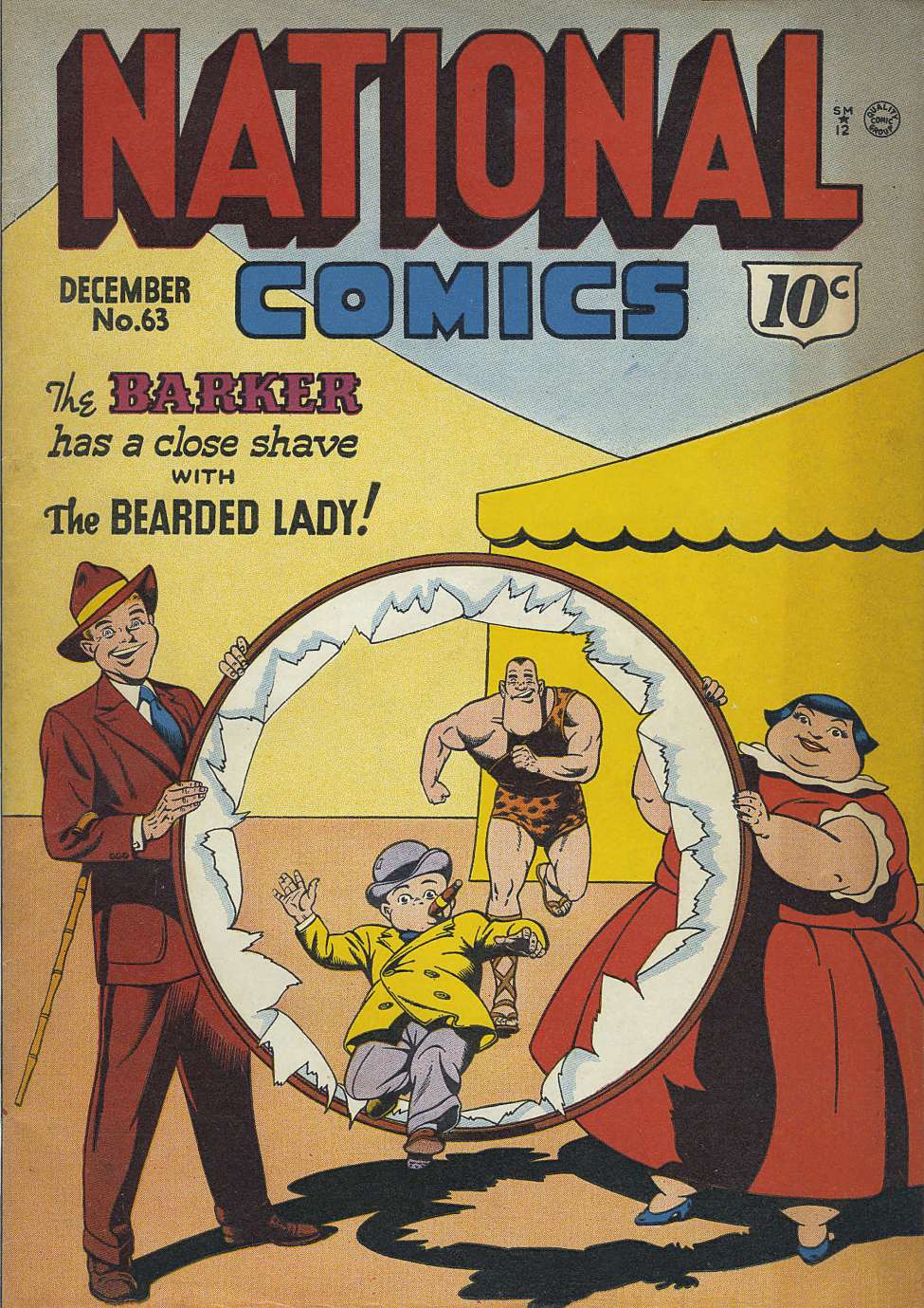 Comic Book Cover For National Comics 63 - Version 2