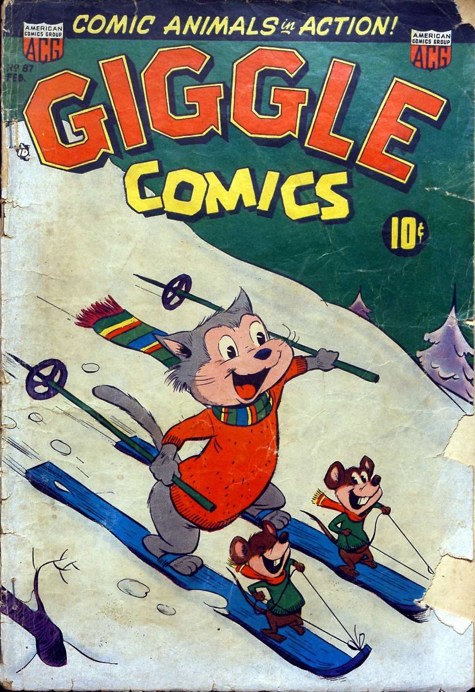 Book Cover For Giggle Comics 87