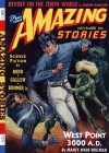 Cover For Amazing Stories v14 11 - West Point, 3000 A.D. - Manly Wade Wellman