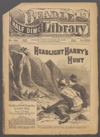 Large Thumbnail For Beadle's Half Dime Library 794 - Headlight Harry's Hunt