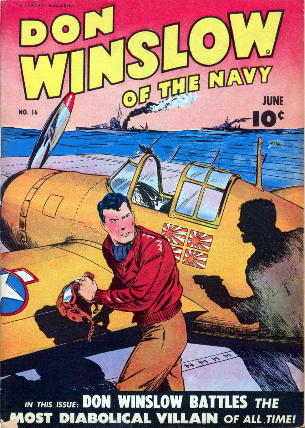 Comic Book Cover For Don Winslow of the Navy 16