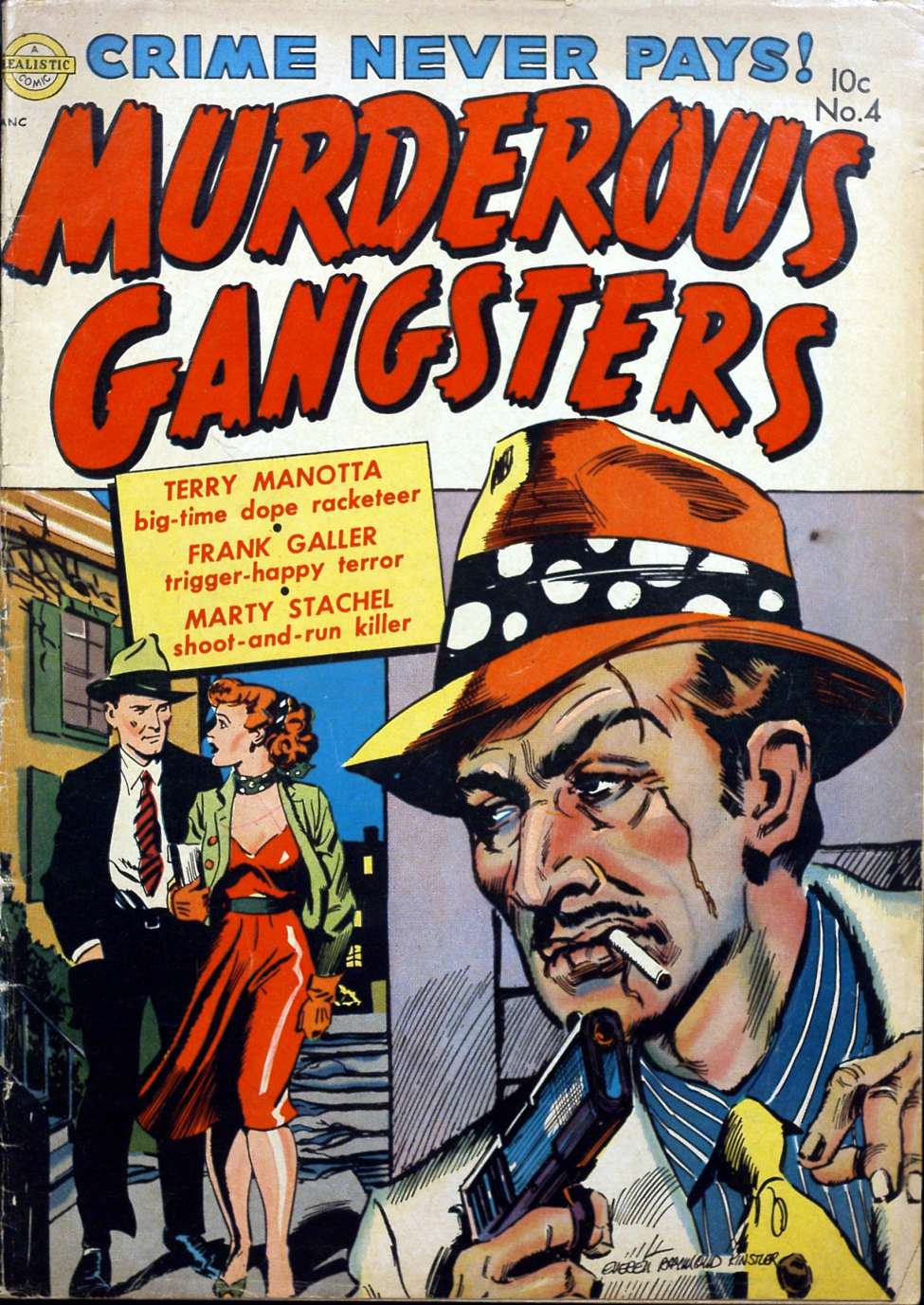 Comic Book Cover For Murderous Gangsters 4