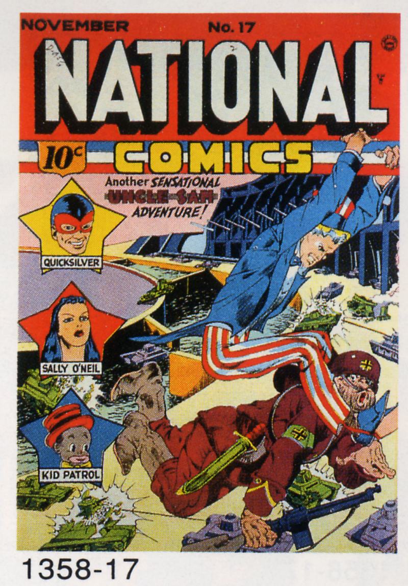 Comic Book Cover For National Comics 17