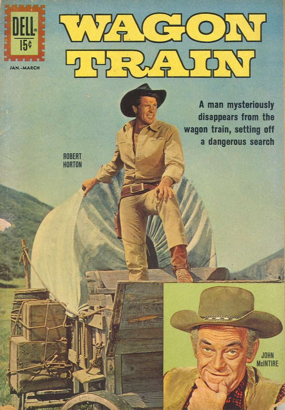 Comic Book Cover For Wagon Train 12