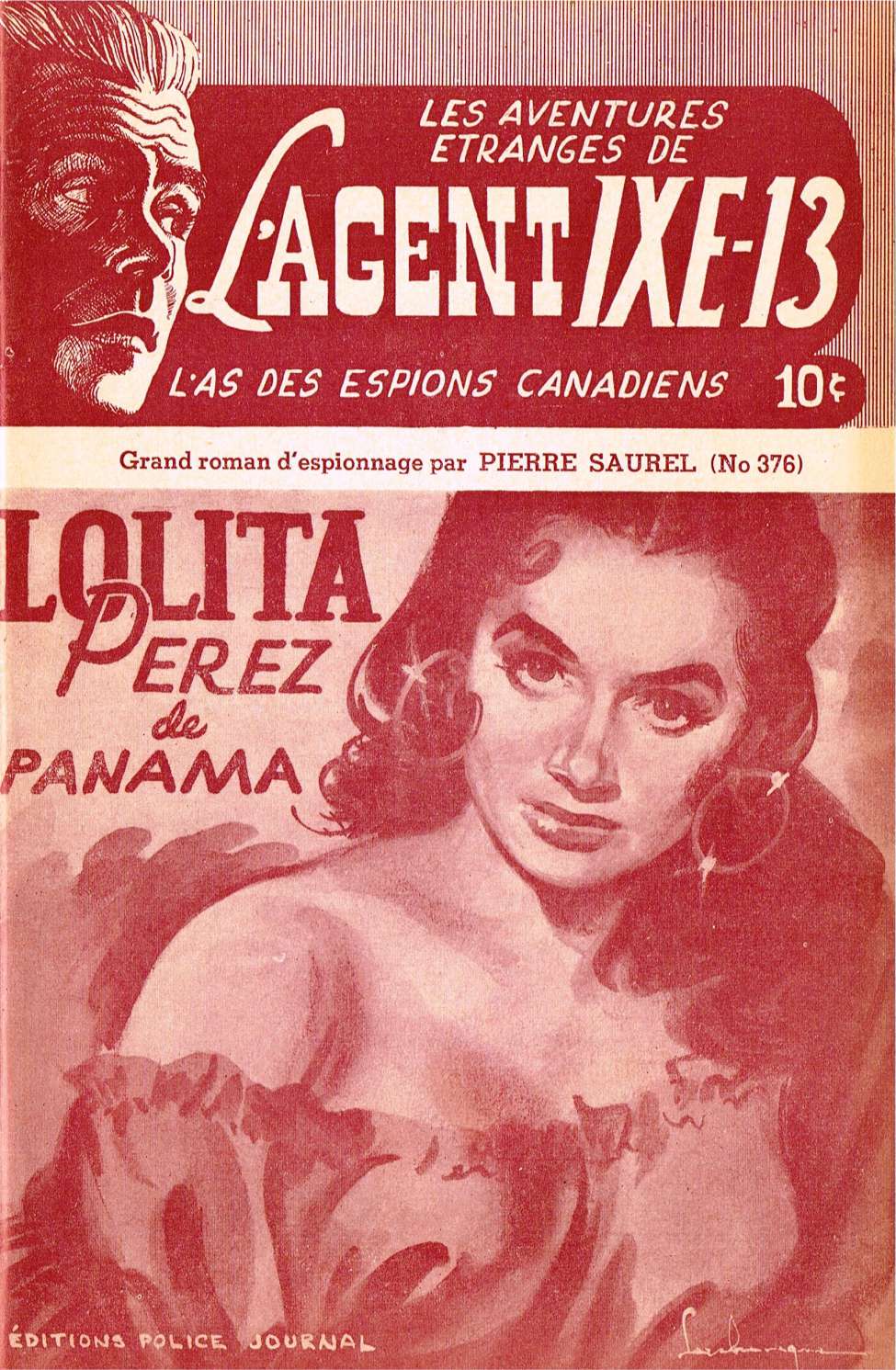 Book Cover For L'Agent IXE-13 v2 376 - Lolita Perez de Panama