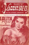 Cover For L'Agent IXE-13 v2 376 - Lolita Perez de Panama
