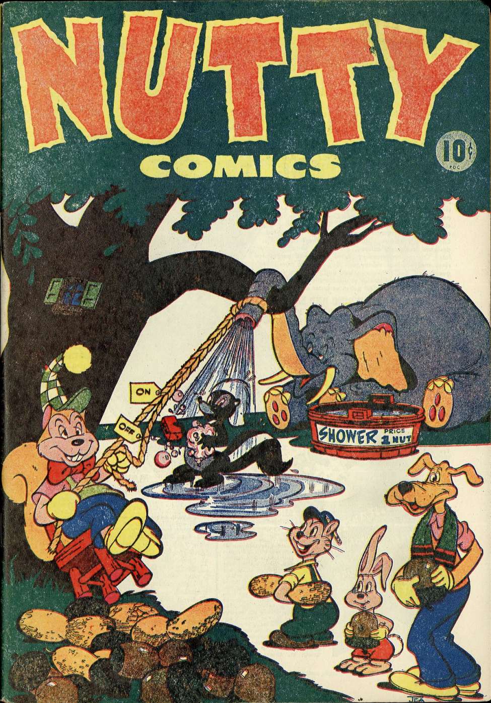Book Cover For Nutty Comics 3 (nn)
