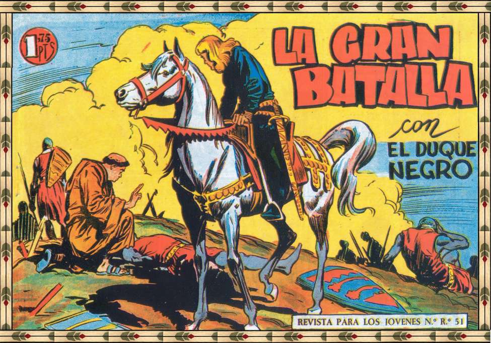 Comic Book Cover For El Duque Negro 10 - La Gran Batalla