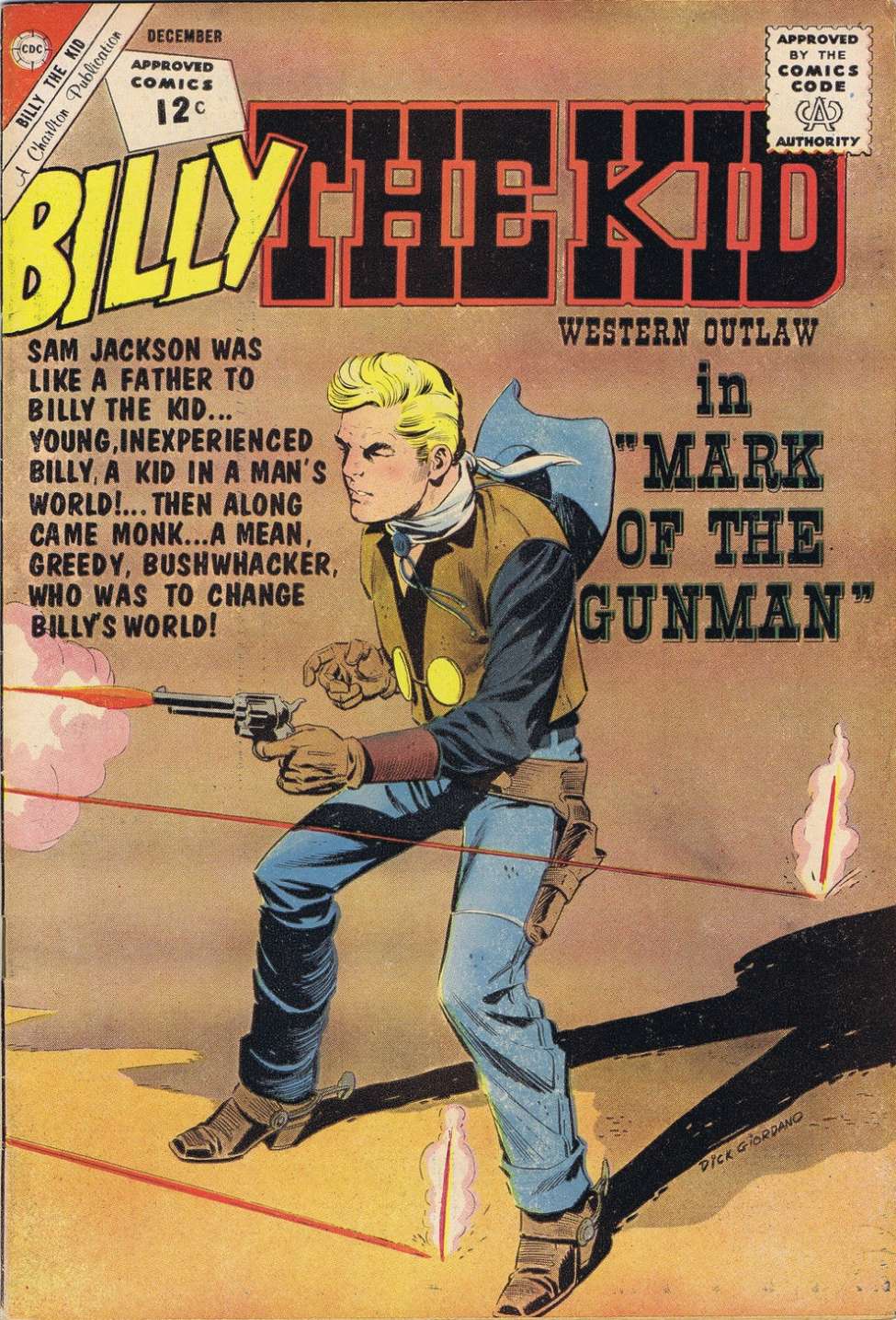 Comic Book Cover For Billy the Kid 37