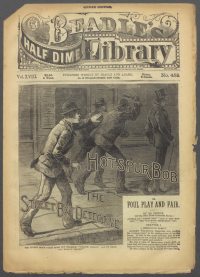 Large Thumbnail For Beadle's Half Dime Library 452 - Hotspur Bob, the Street Boy Detective