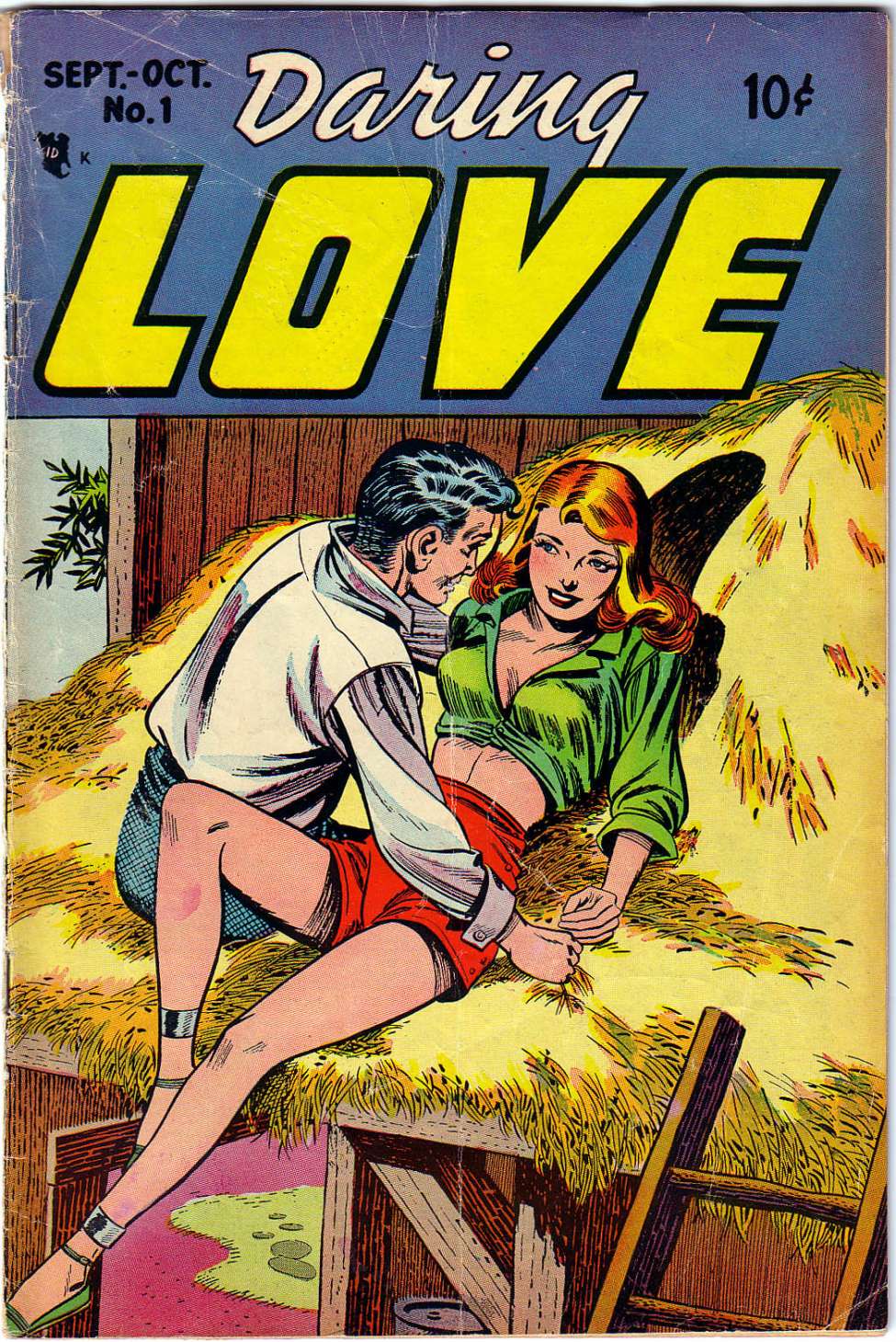 Comic Book Cover For Daring Love 1 - Version 1