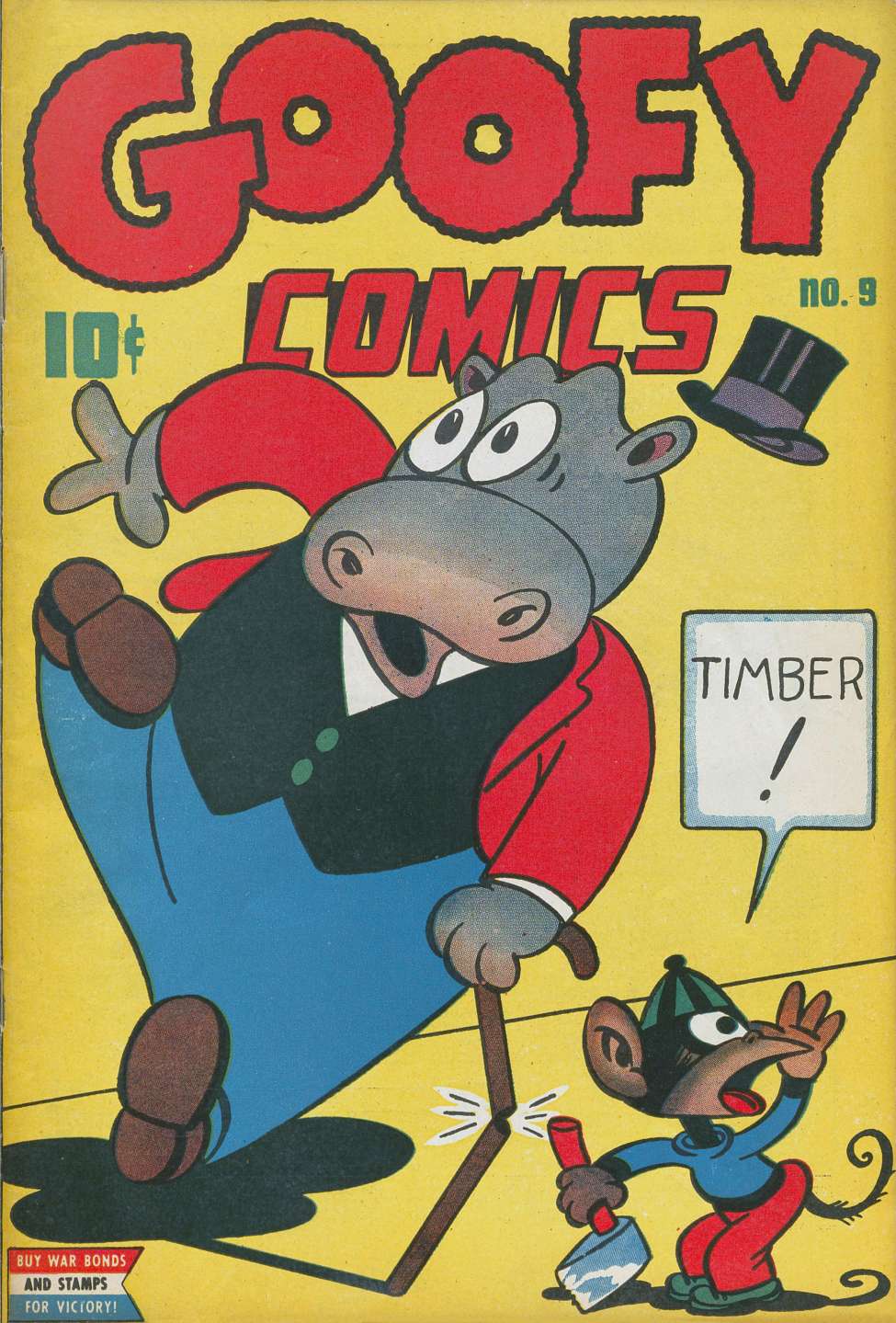 Comic Book Cover For Goofy Comics 9