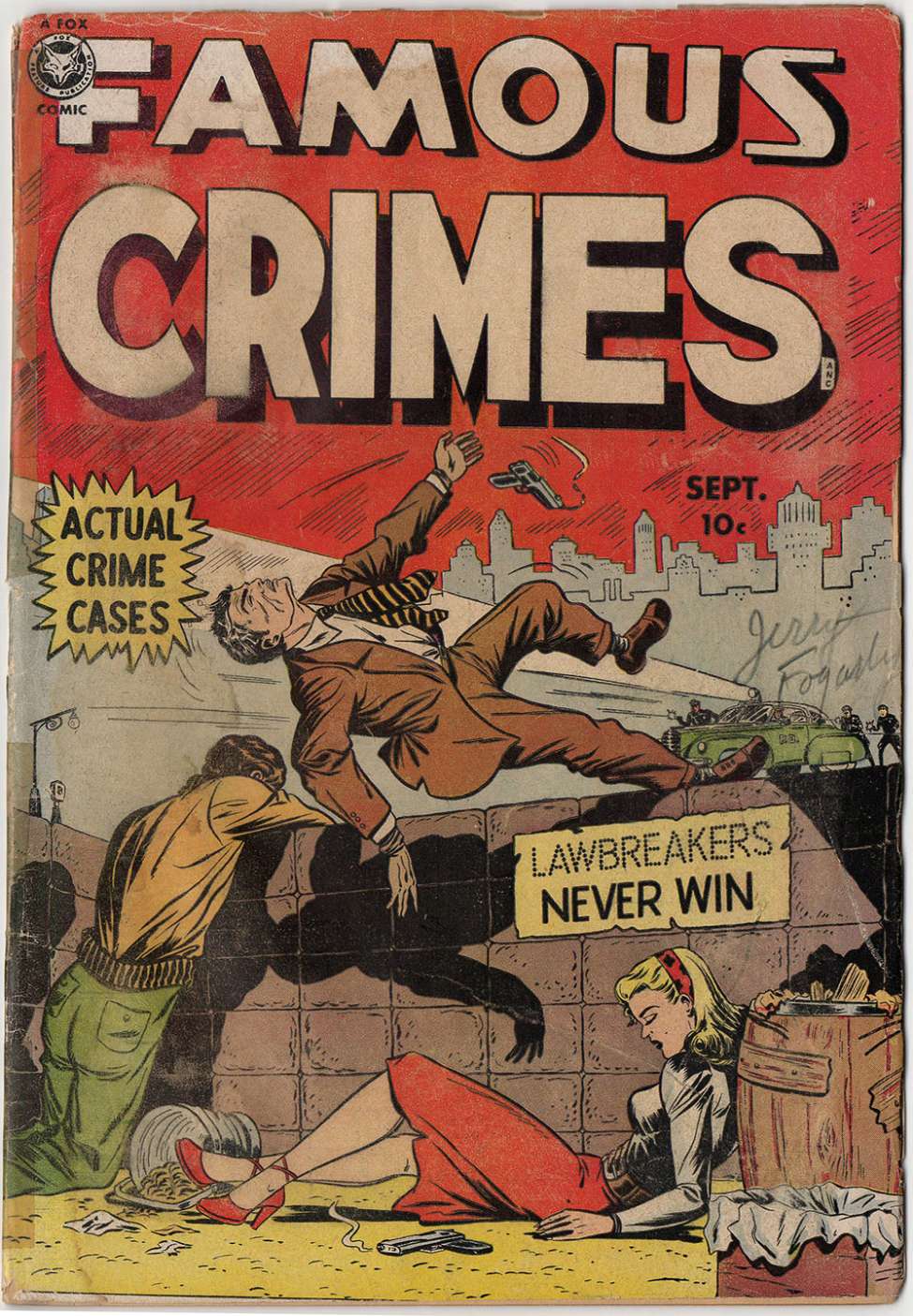 Book Cover For Famous Crimes 19
