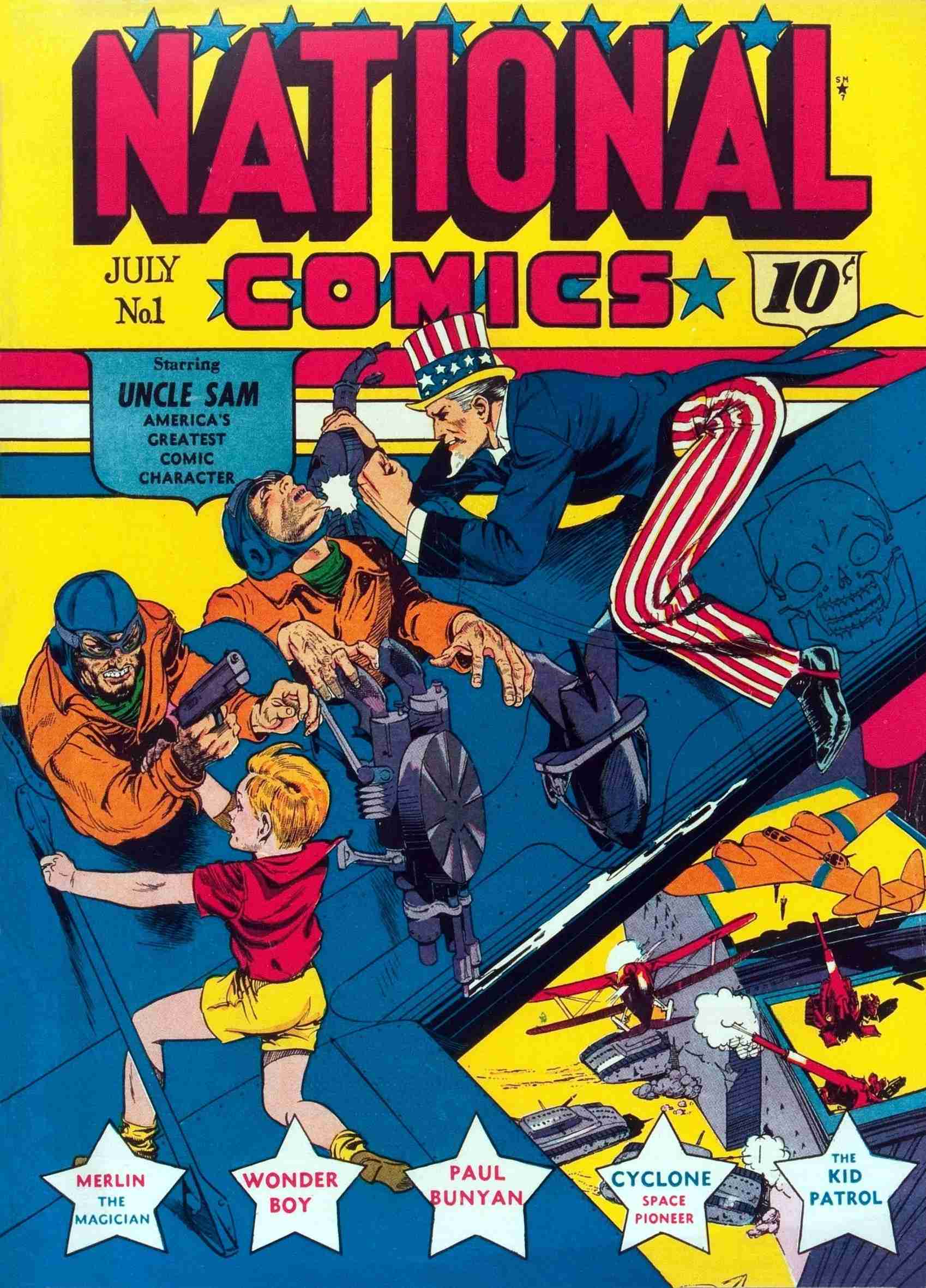 Comic Book Cover For National Comics 1 (paper/10fiche)