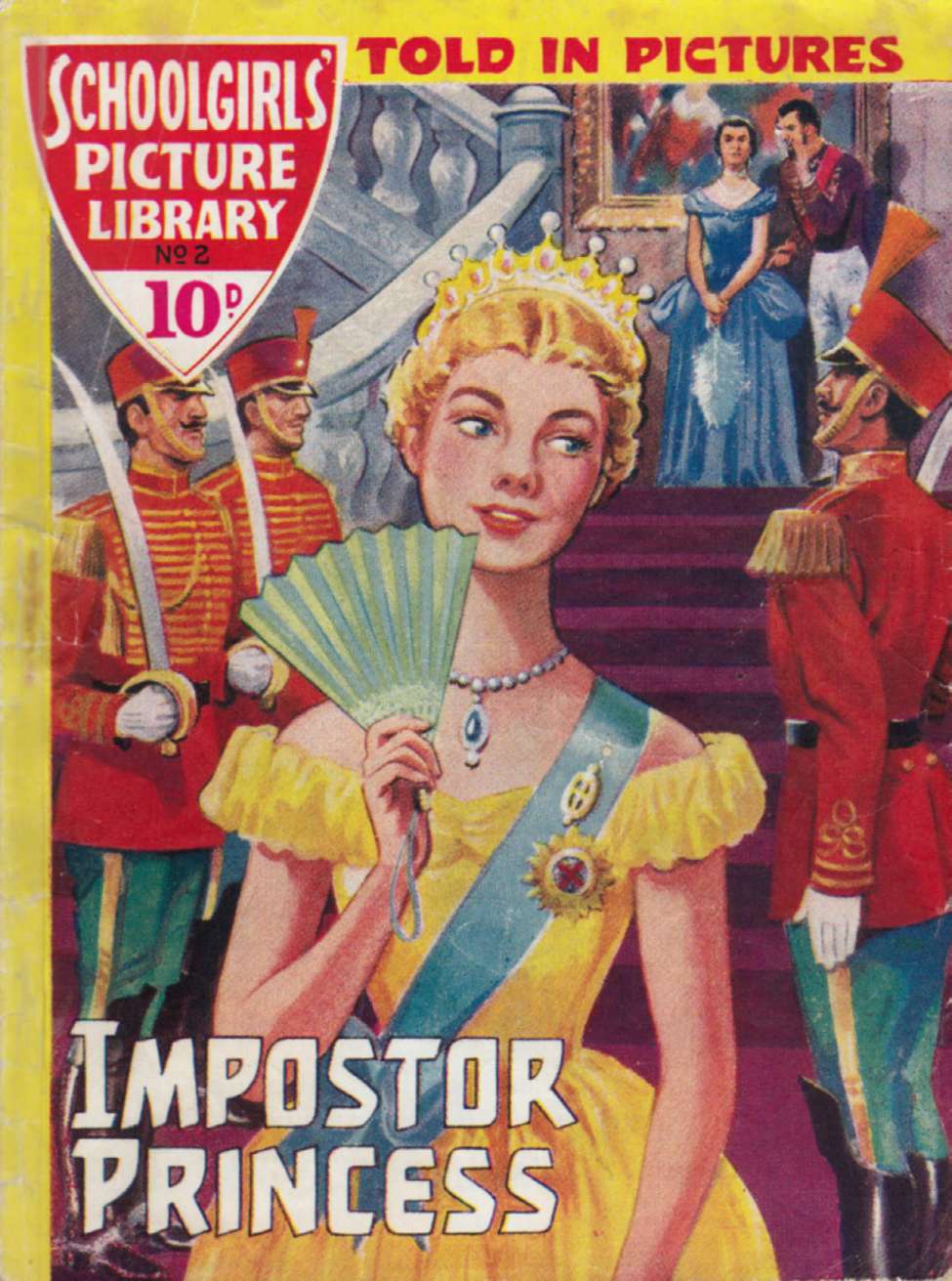 Comic Book Cover For Schoolgirls' Picture Library 2 - Impostor Princess