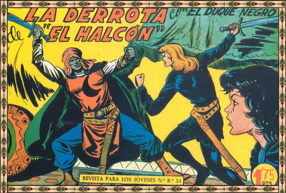 Comic Book Cover For El Duque Negro 14 - La Derrota Del "Halcón"