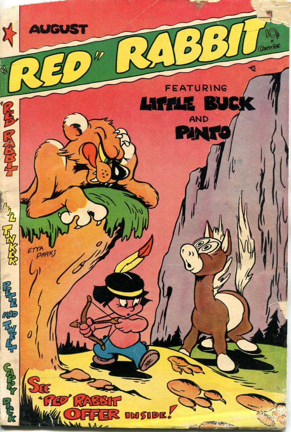 Comic Book Cover For Red Rabbit 21