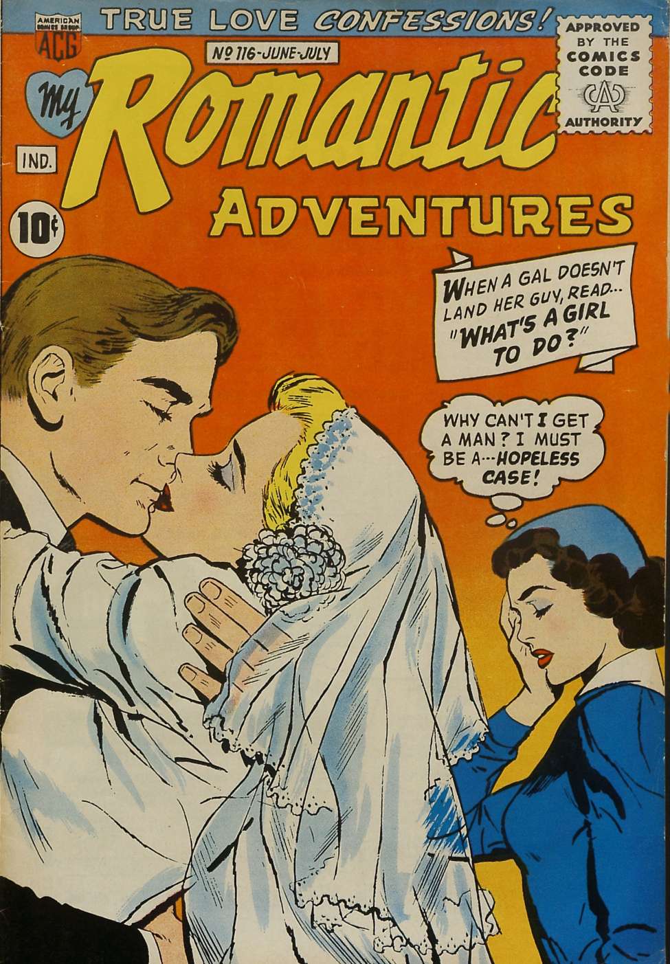 Comic Book Cover For My Romantic Adventures 116