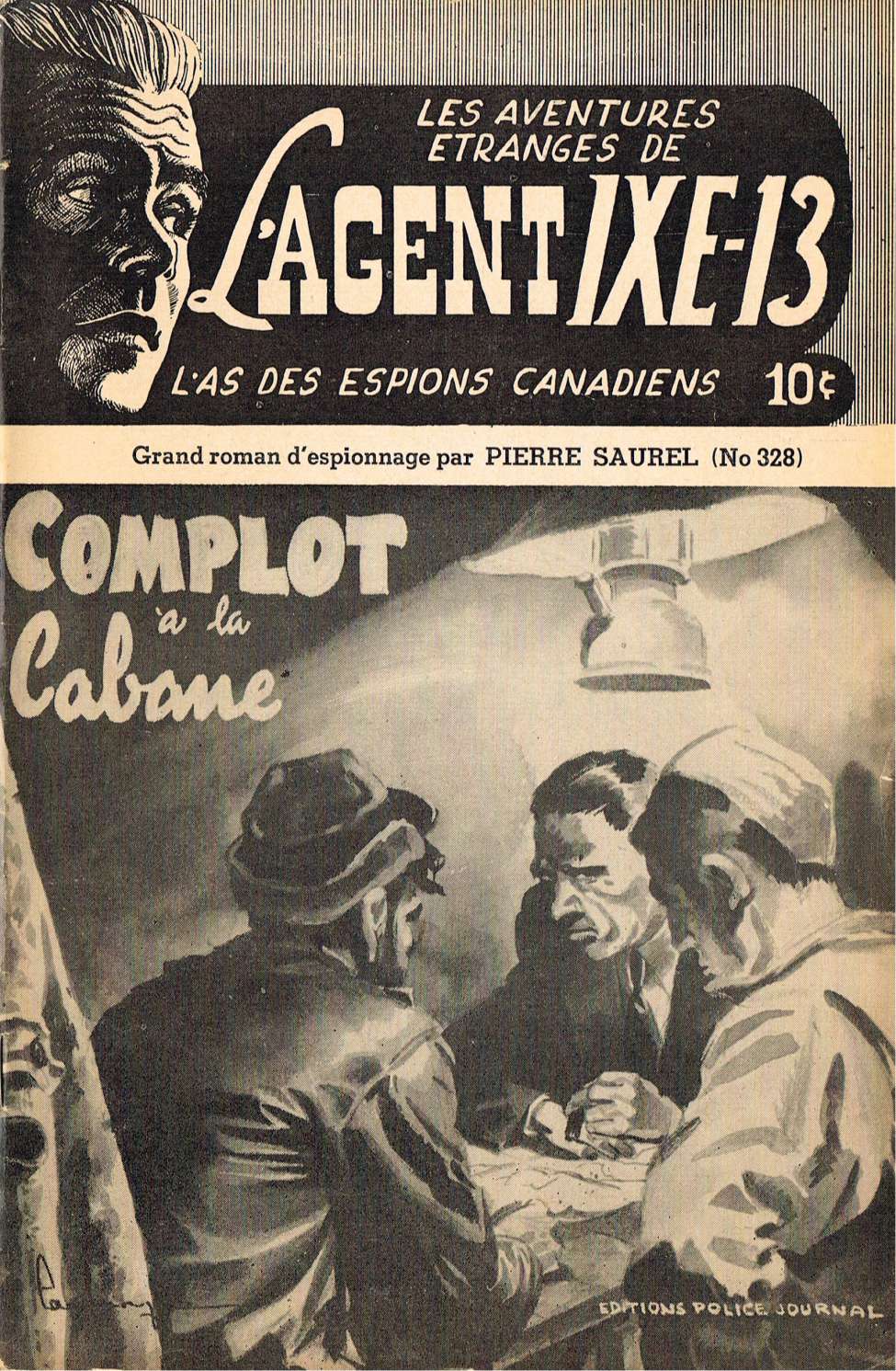 Book Cover For L'Agent IXE-13 v2 328 - Complot à la cabane
