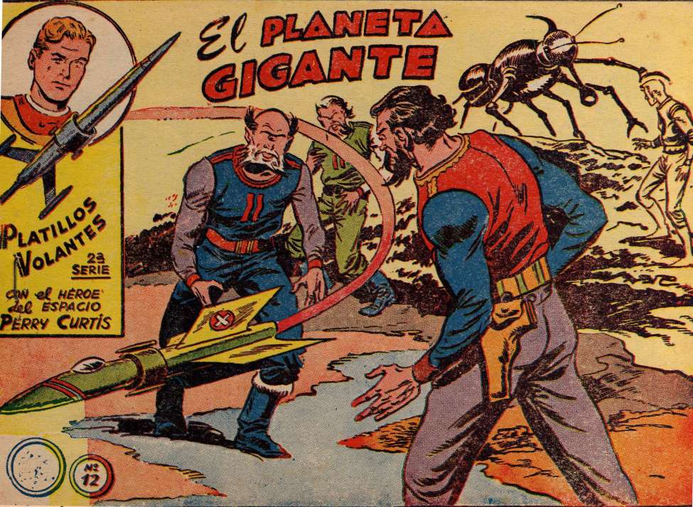 Comic Book Cover For Platillos Volantes 12 - El Planeta Gigante
