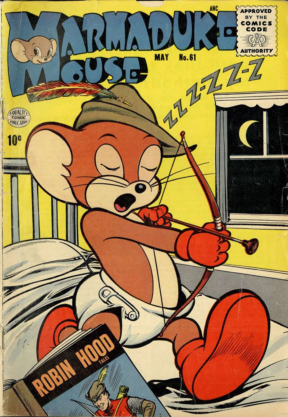 Comic Book Cover For Marmaduke Mouse 61