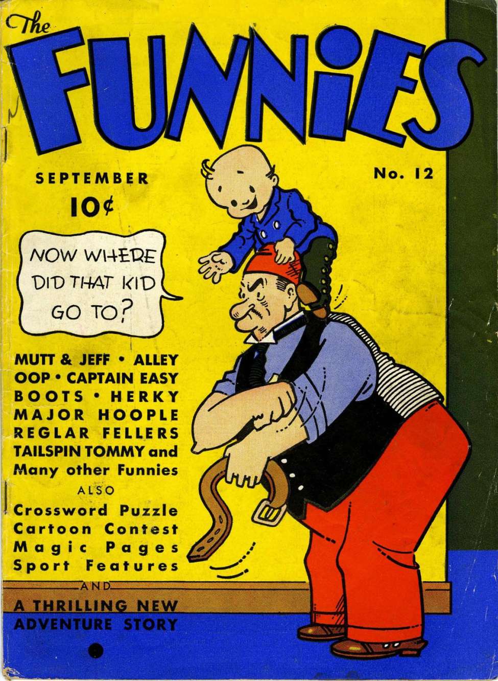Book Cover For The Funnies 12