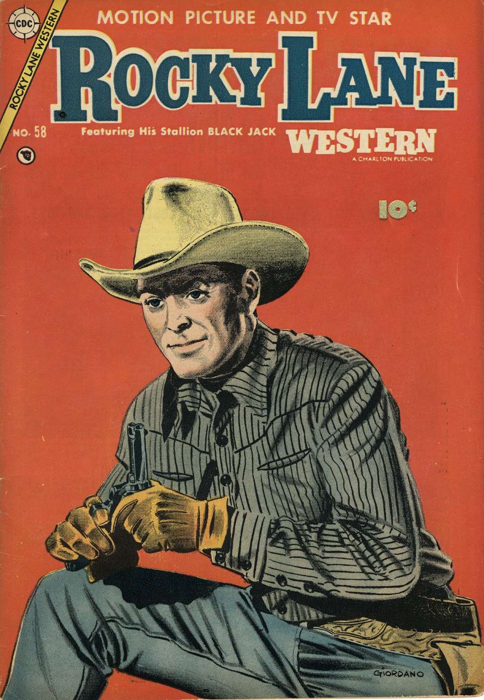Book Cover For Rocky Lane Western 58