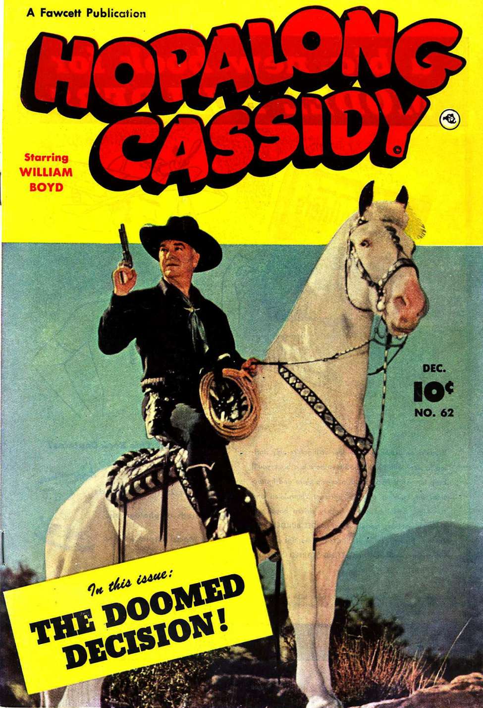 Book Cover For Hopalong Cassidy 62 - Version 1